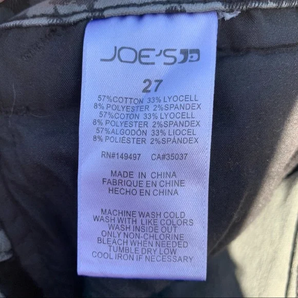 Joe's Leopard Print High Rise Skinny Jeans | 27 - Picture 11 of 12